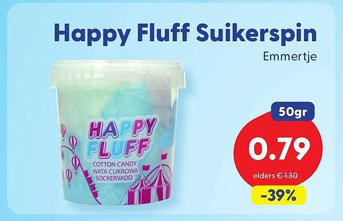Happy Fluff Suikerspin