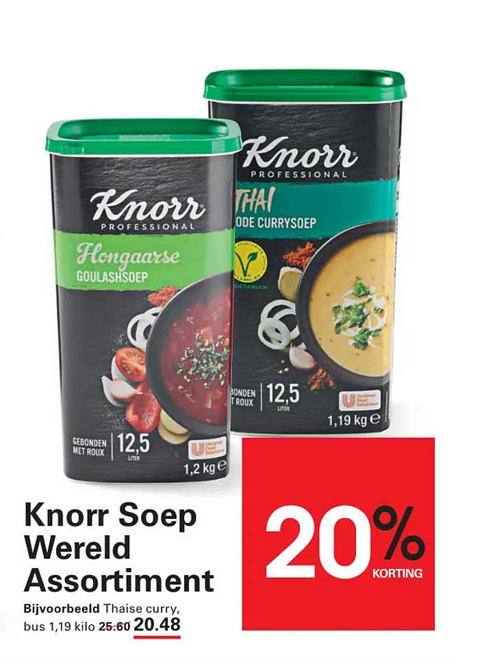 Knorr Soep Wereld Assortiment