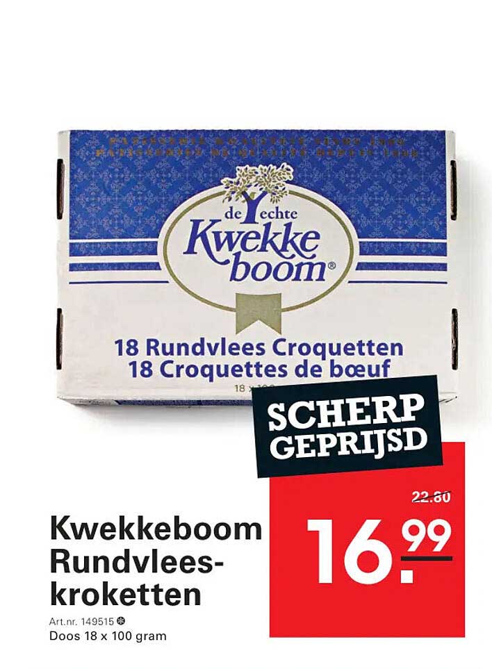 Kwekkeboom Rundvlees-kroketten
