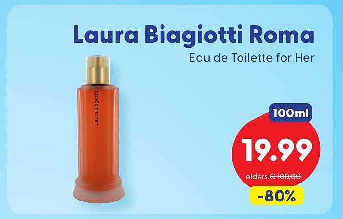 Laura Biagiotti Roma Eau de Toilette for Her 100ml