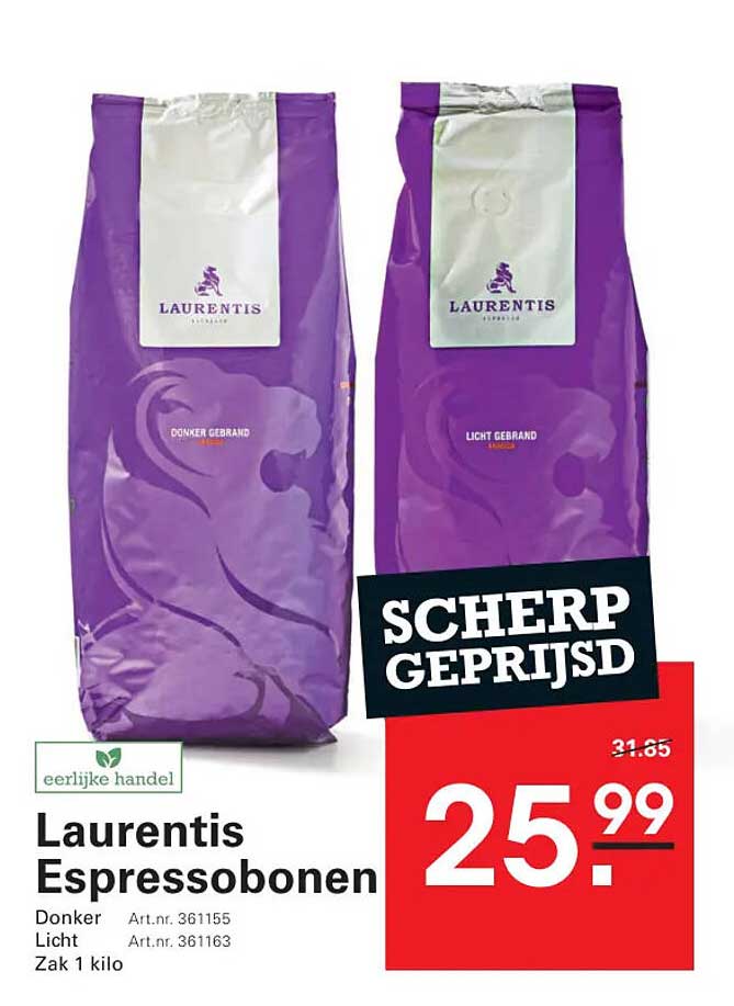 Laurentis EspressoBonen
