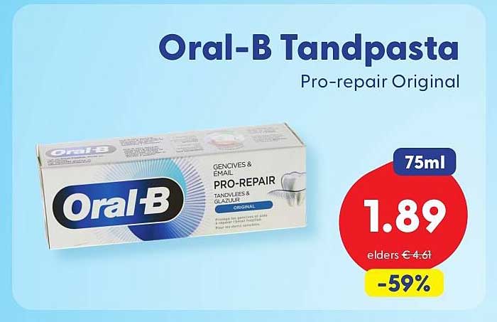 Oral-B Tandpasta Pro-repair Original
