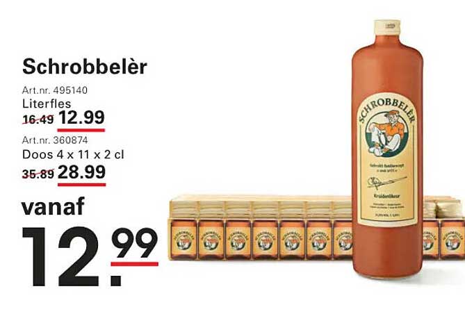 Schrobbeler Literfles