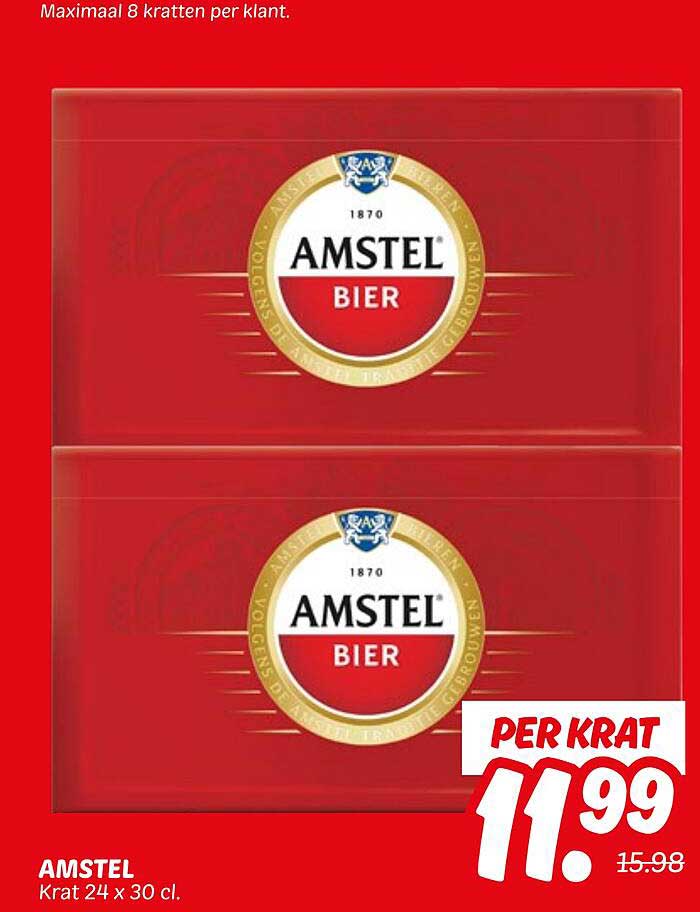 AMSTEL Krat 24 x 30 cl.