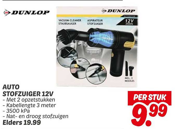 AUTO STOFZUIGER 12V