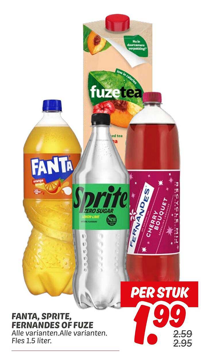 FANTA, SPRITE, FERNANDES OF FUZE