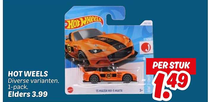 HOT WHEELS Diverse varianten. 1-pack.