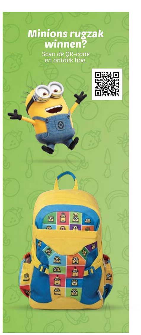 Minions rugzak winnen?