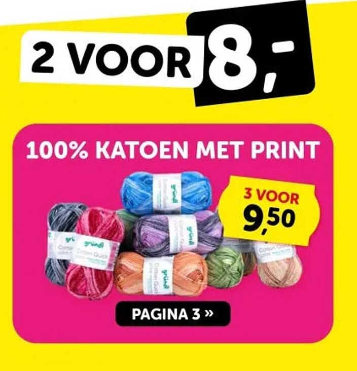 100% KATOEN MET PRINT