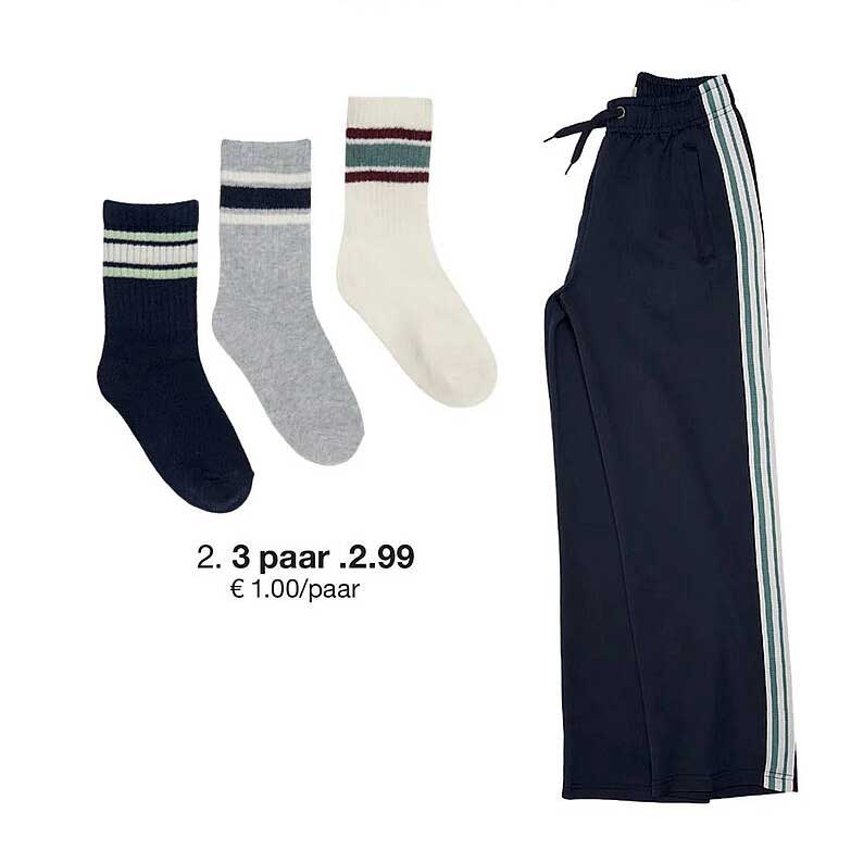 3 paar