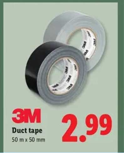 3M Duct tape 50 m x 50 mm