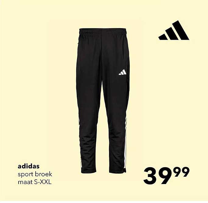 adidas sport broek maat S-XXL
