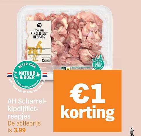 AH Scharrel-kipdijfilet-reepjes