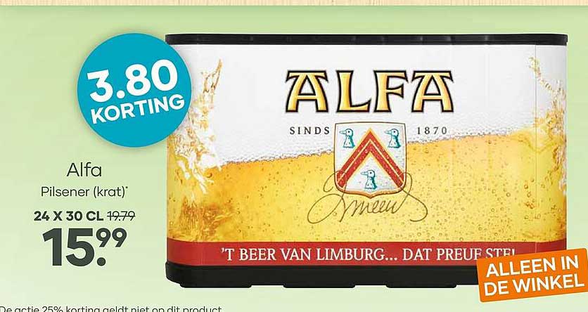Alfa Pilsener (krat)