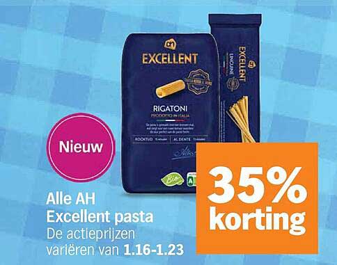Alle AH Excellent pasta