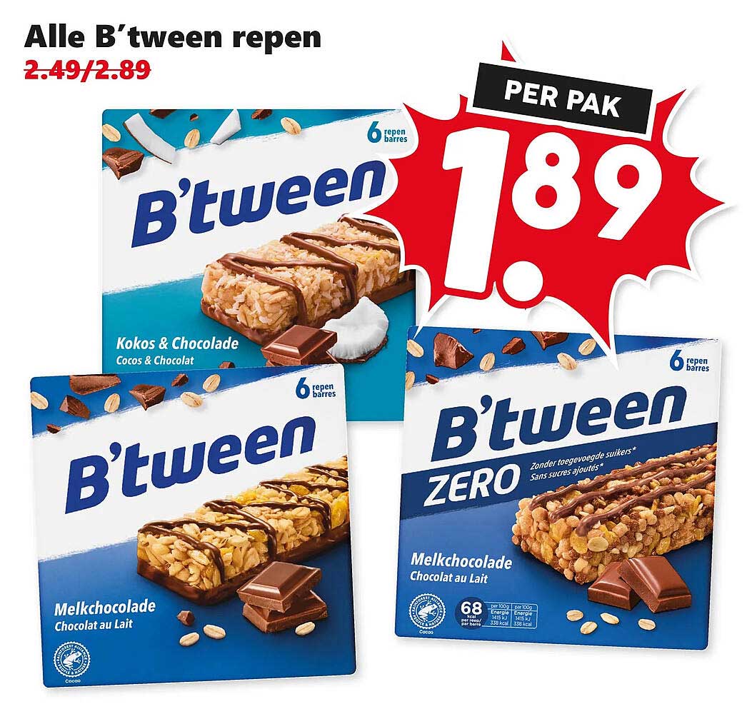 Alle B’tween repen
