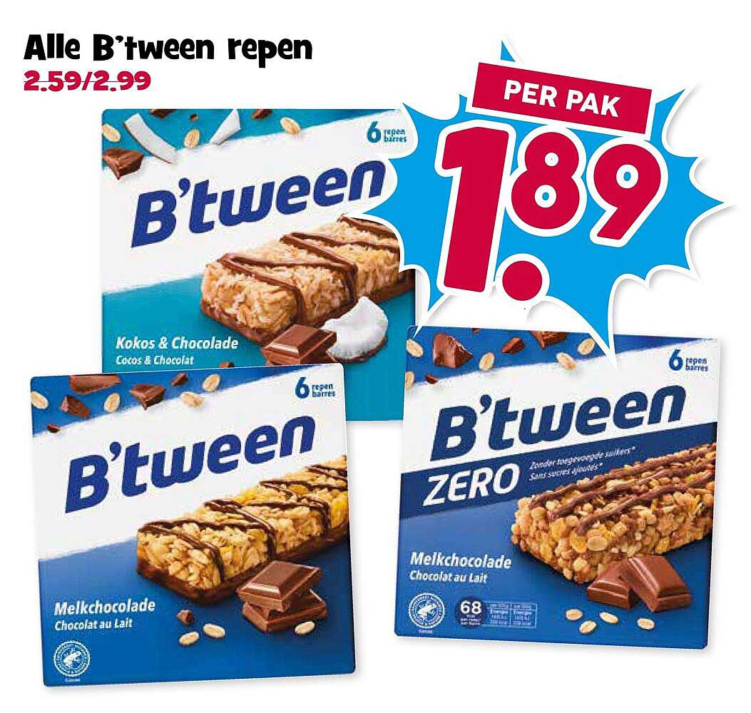 Alle B’tween repen