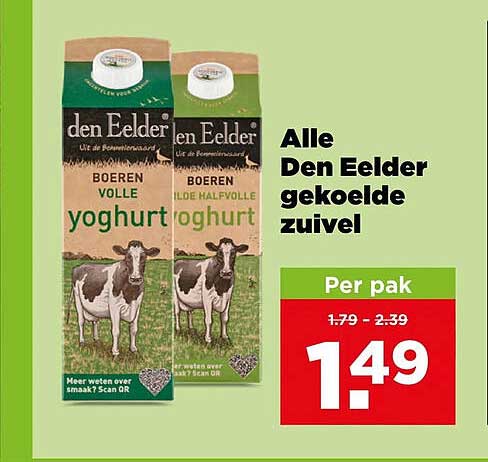 Alle Den Eelder gekoelde zuivel
