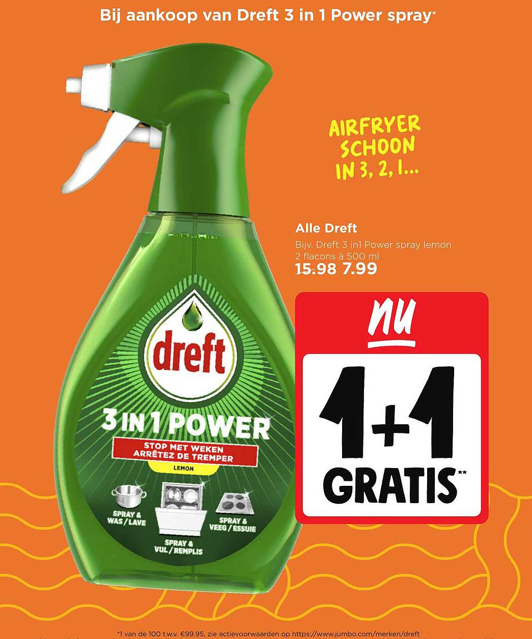 Alle Dreft 1+1 gratis