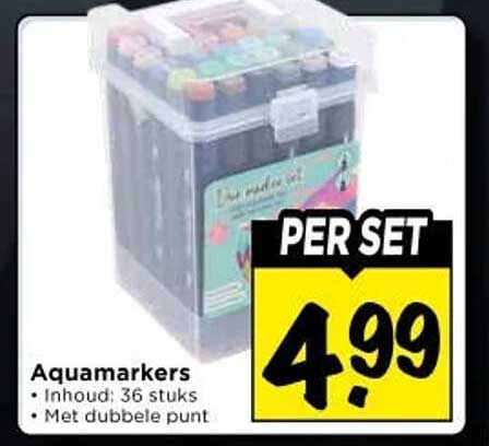 Aquamarkers