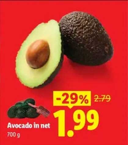 Avocado in net 700 g -29%