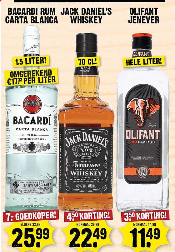 BACARDI RUM CARTA BLANCA