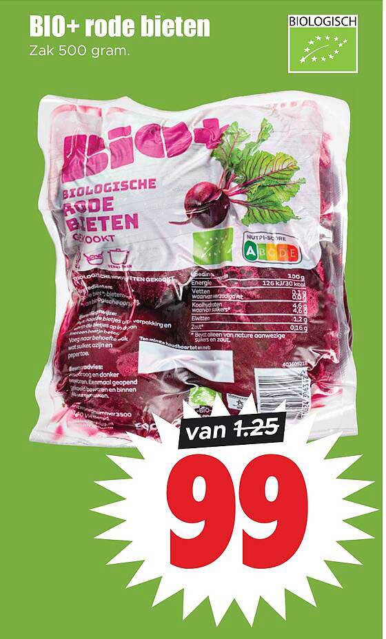 BIO+ rode bieten