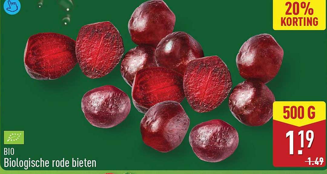 Biologische rode bieten