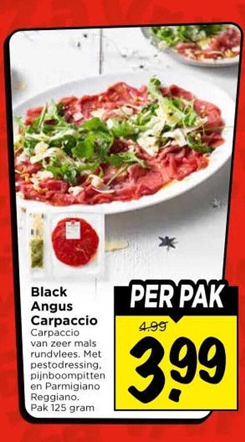 Black Angus Carpaccio