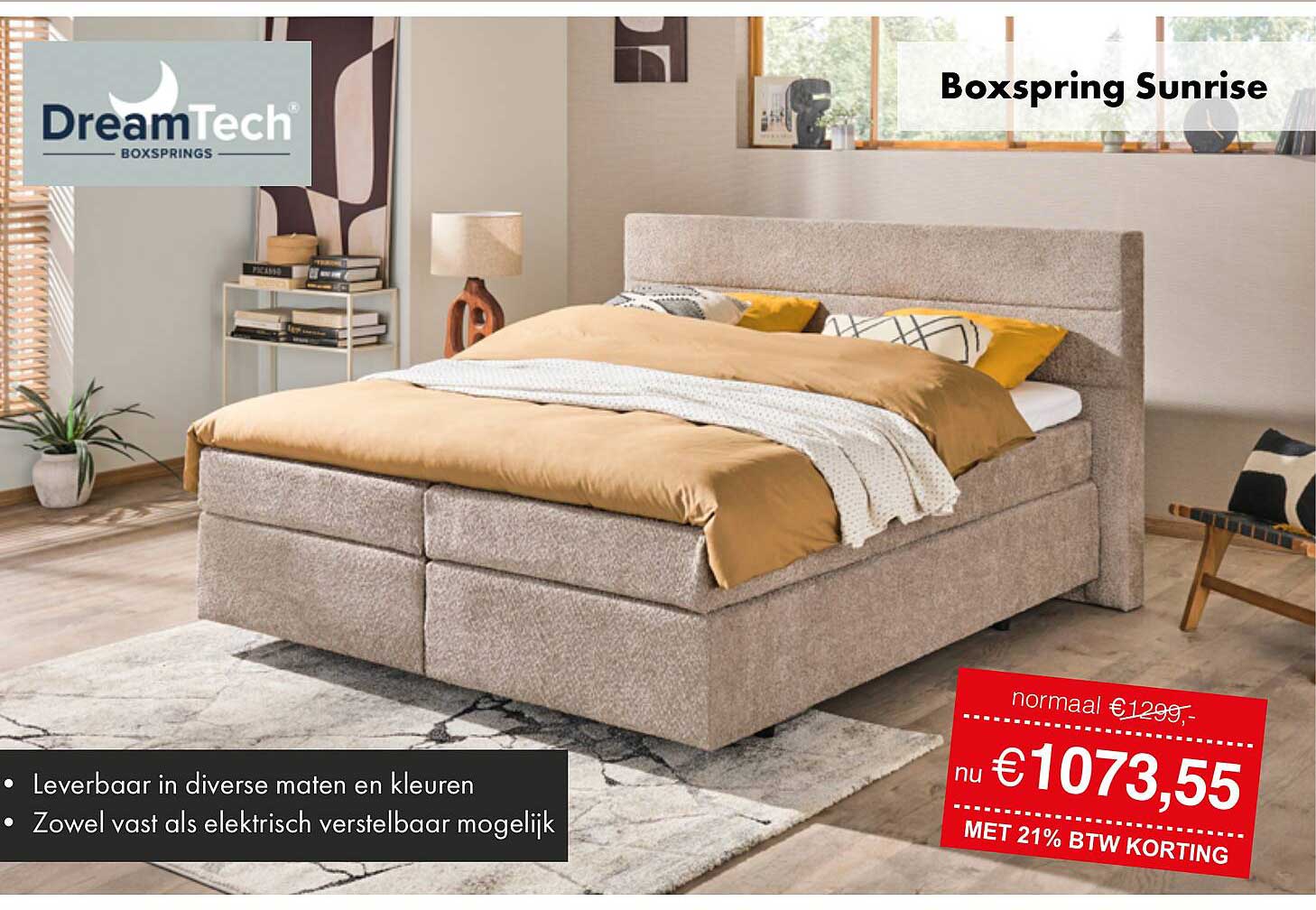 Boxspring Sunrise