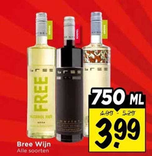 Bree Wijn Alle soorten