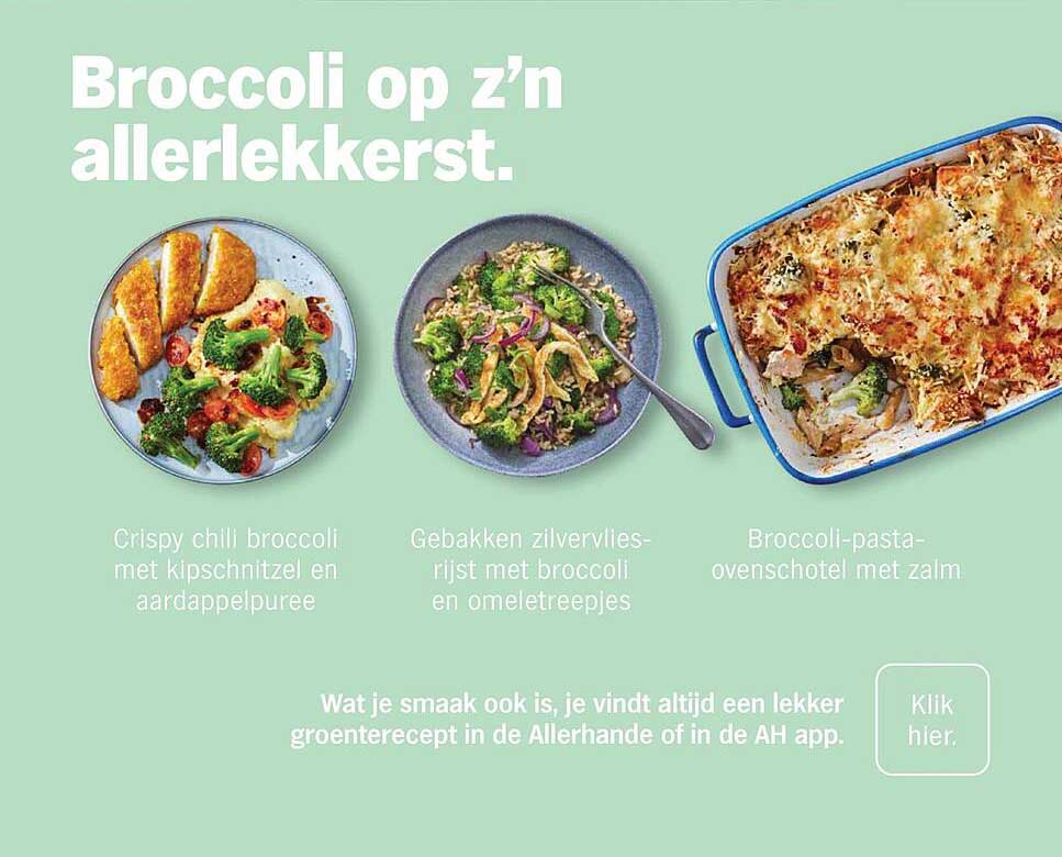 Broccoli op z’n allerlekkerst.