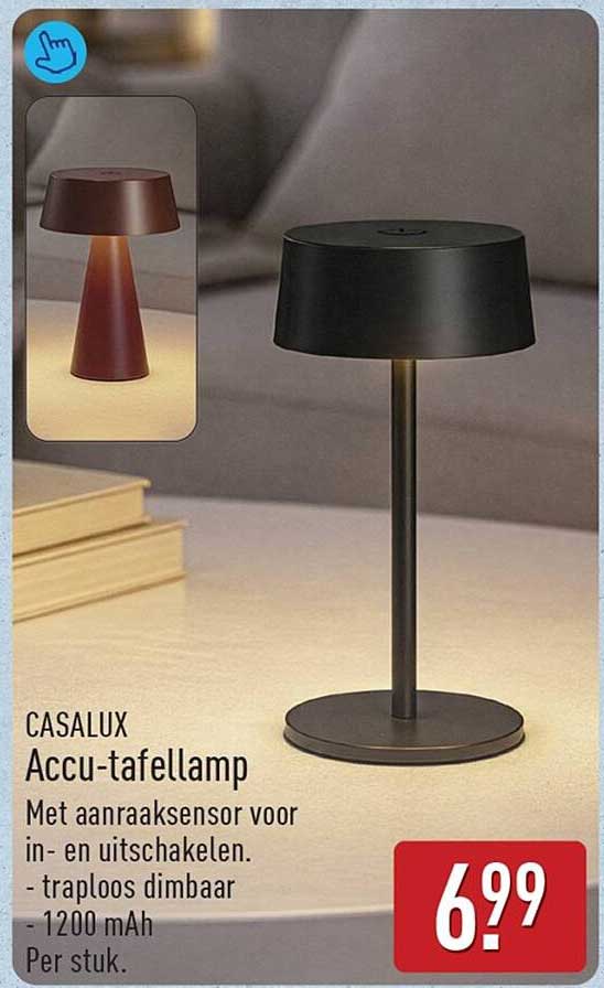 CASALUX Accu-tafellamp