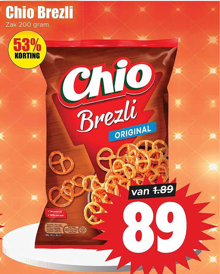 Chio Brezli Zak 200 gram.