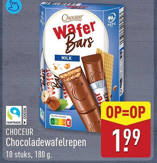 CHOCEUR Chocoladewafelrepen