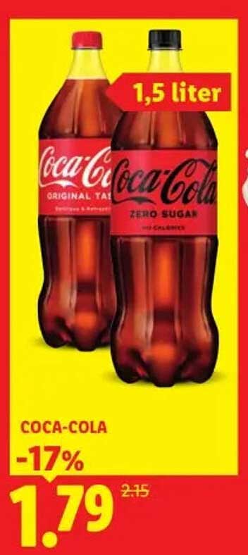 COCA-COLA 1,5 liter