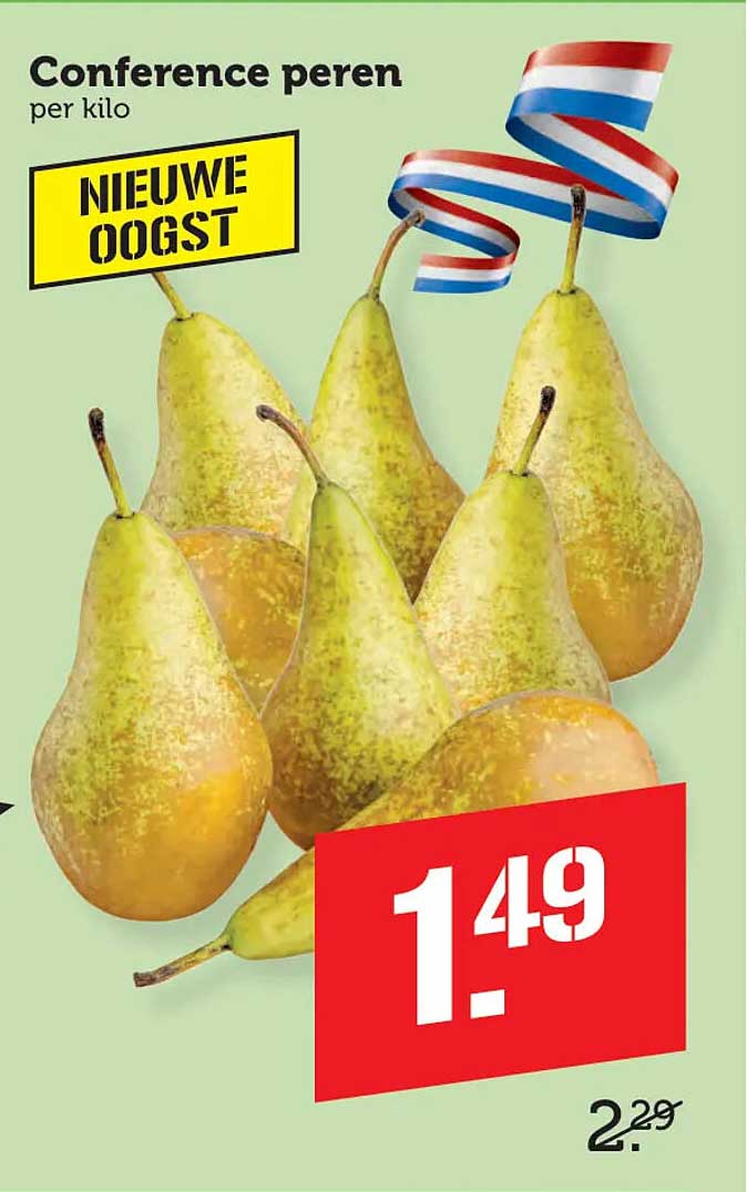 Conference peren per kilo NIEUWE OOGST