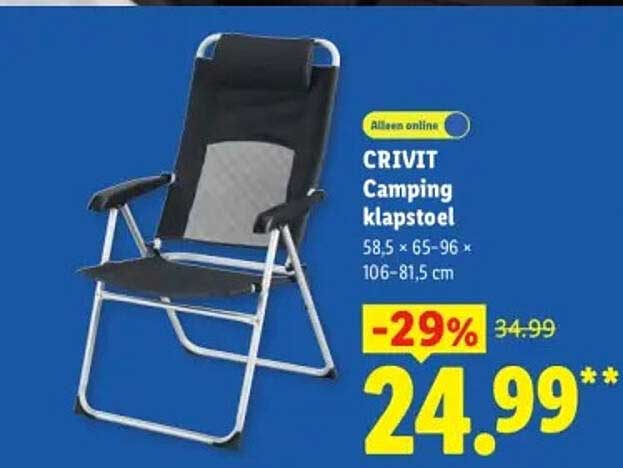 CRIVIT Camping klapstoel