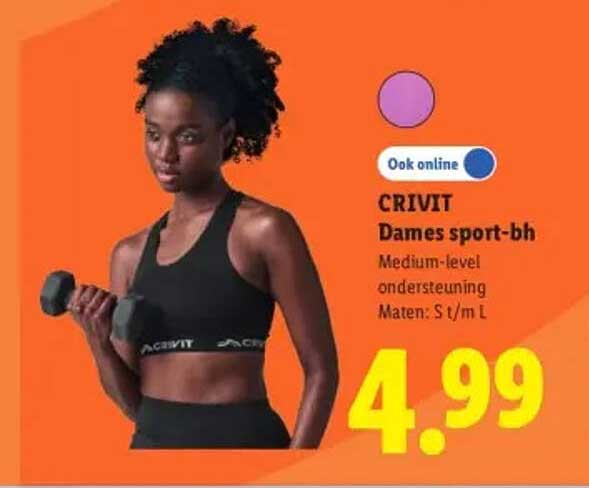 CRIVIT Dames sport-bh