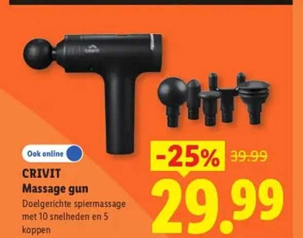 CRIVIT Massage gun