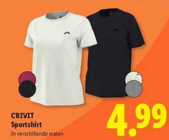 CRIVIT Sportshirt In verschillende maten