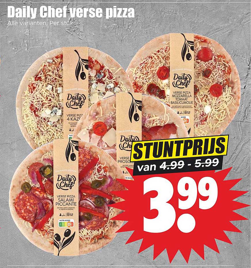 Daily Chef verse pizza