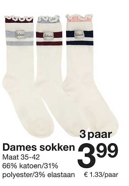 Dames sokken