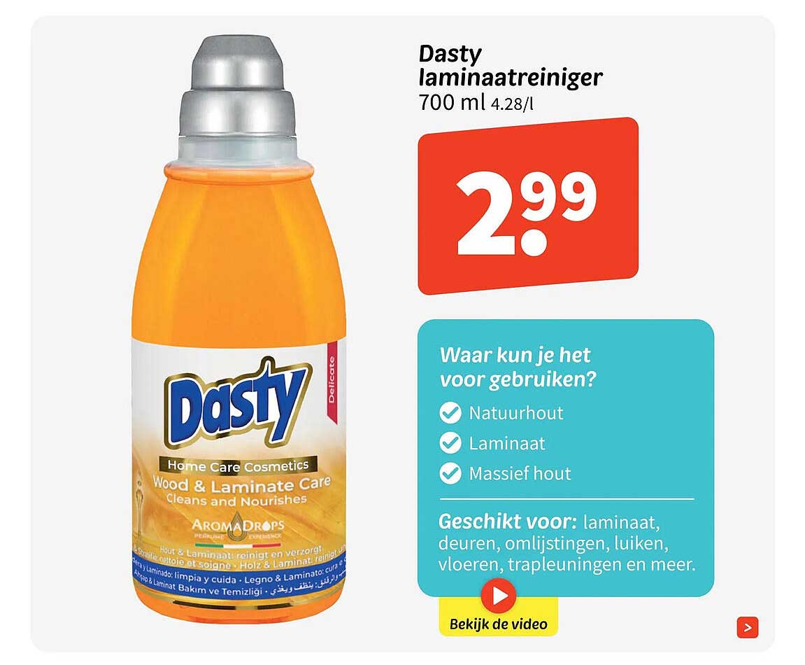Dasty laminaatreiniger 700 ml