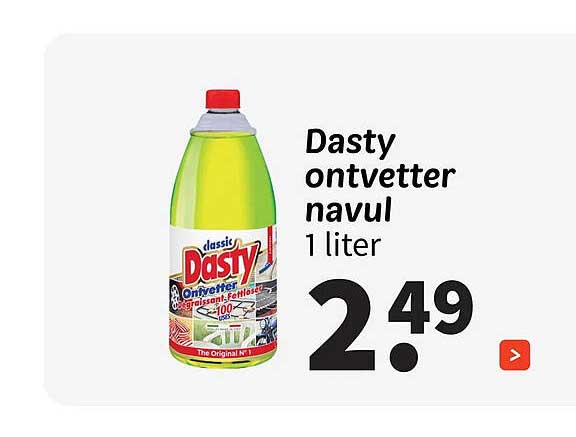 Dasty ontvetter navul 1 liter