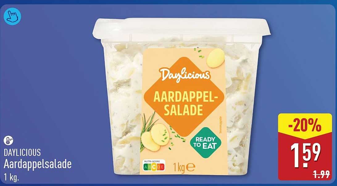 DAYLICIOUS Aardappelsalade 1 kg.