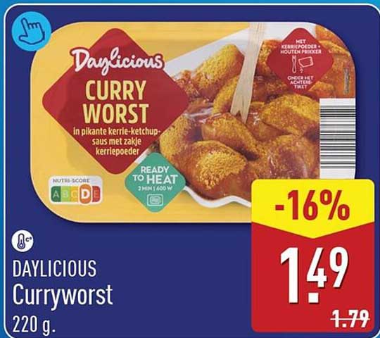Daylicious Curryworst