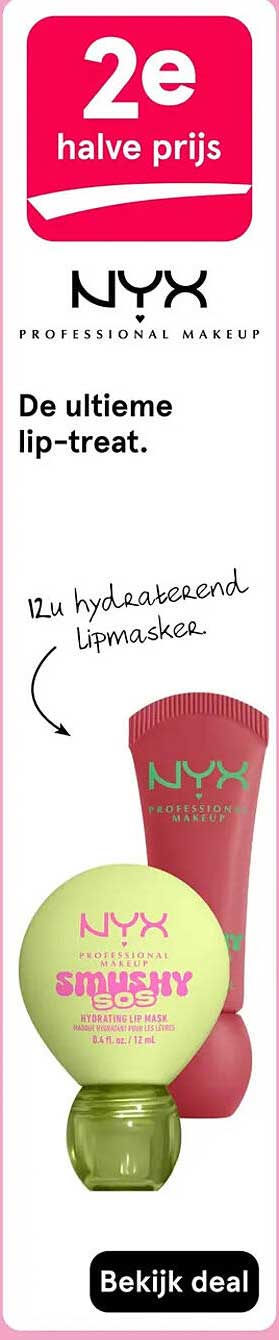 De ultieme lip-treat. 2e halve prijs