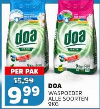 DOA WASPOEDER ALLE SOORTEN 9KG