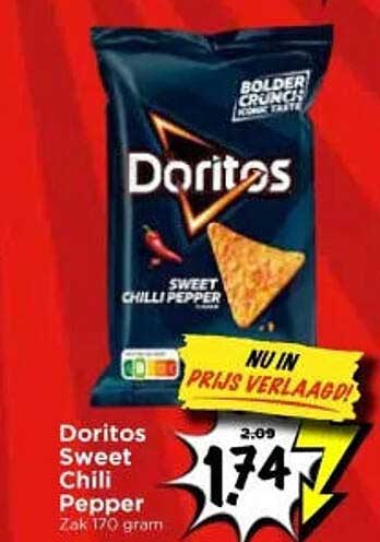 Doritos Sweet Chili Pepper